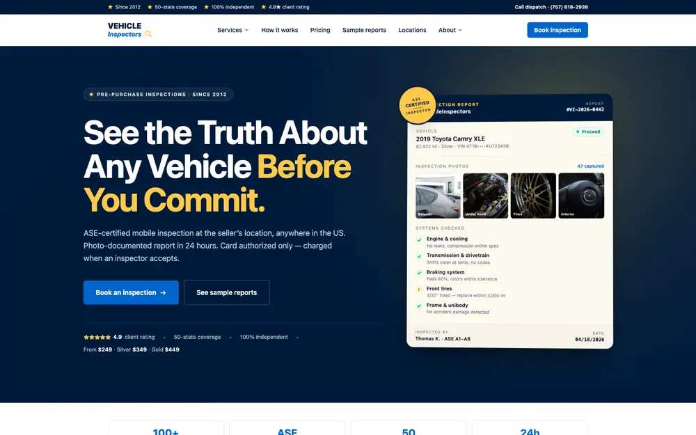 Vehicle Inspectors