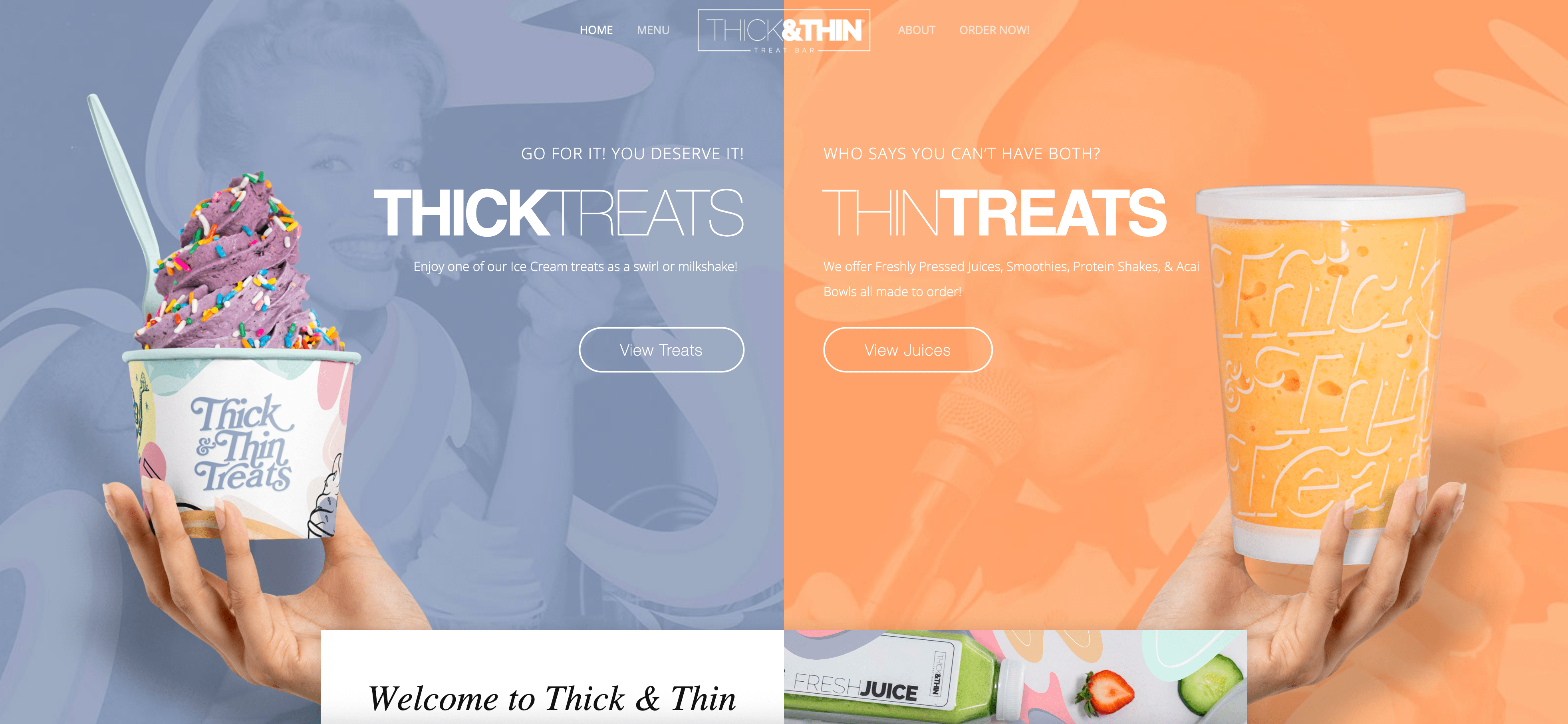 ThickAndThinTreats.com Shopify storefront tuned by Ketchup Consulting